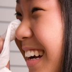 Laughing through tears